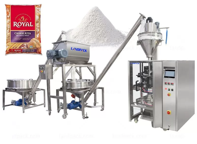 Automatic Flour Pouch Vertical Form Fill Seal Machine