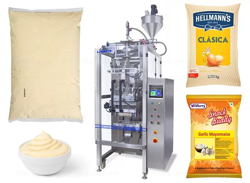 Automatic Mayonnaise Vacuum Pouch Packing Machine