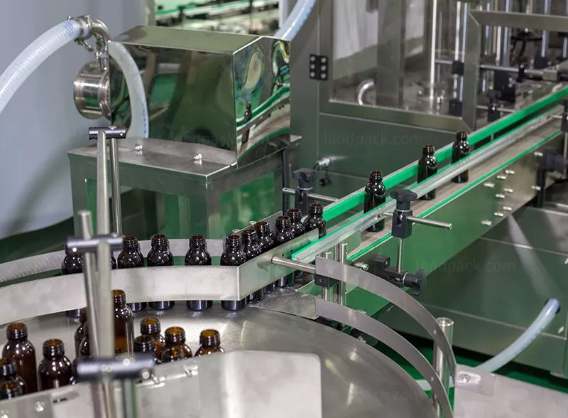 bottle filling capping and labeling machine