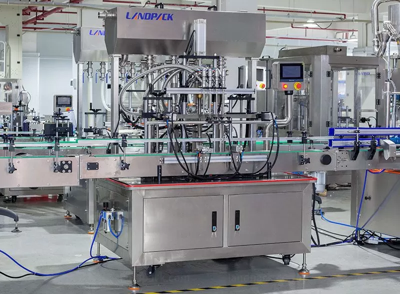 bottle filling capping and labeling machine