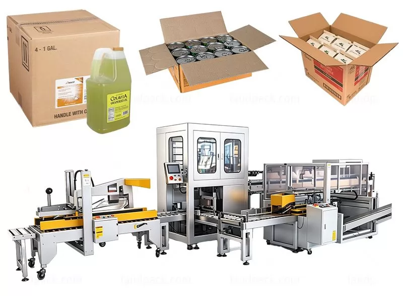 Bottle Jar Case Packing System | Professional Packaging System