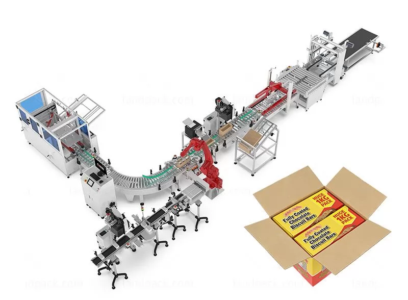 Automatic Case Packing System | End of Line Packaging Solutions
