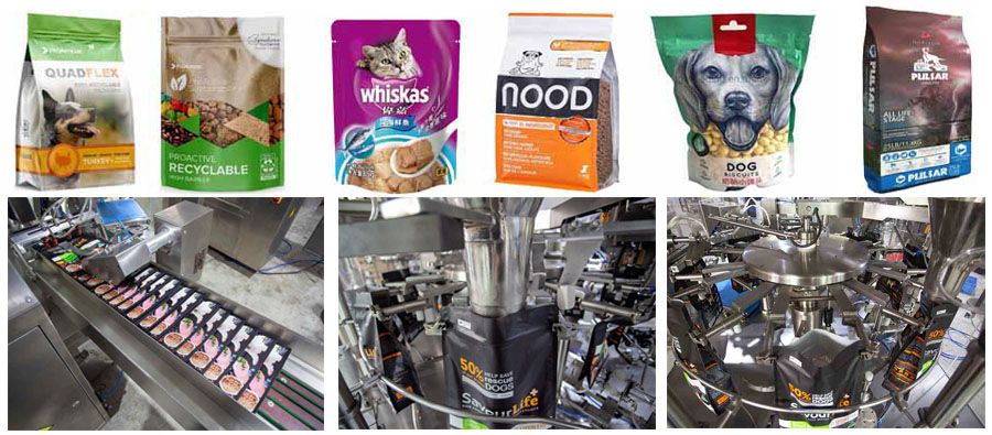 Australia Customized Full Automatic Dog Food Doypack Machine