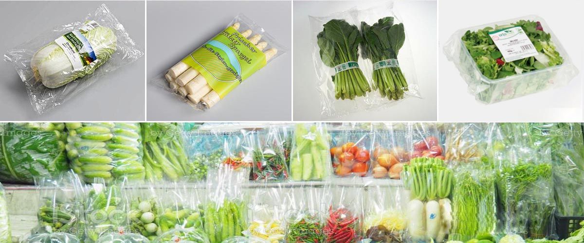 Automatic Fruit Vegetable Labeling And Packaging Machine With Print Price Function