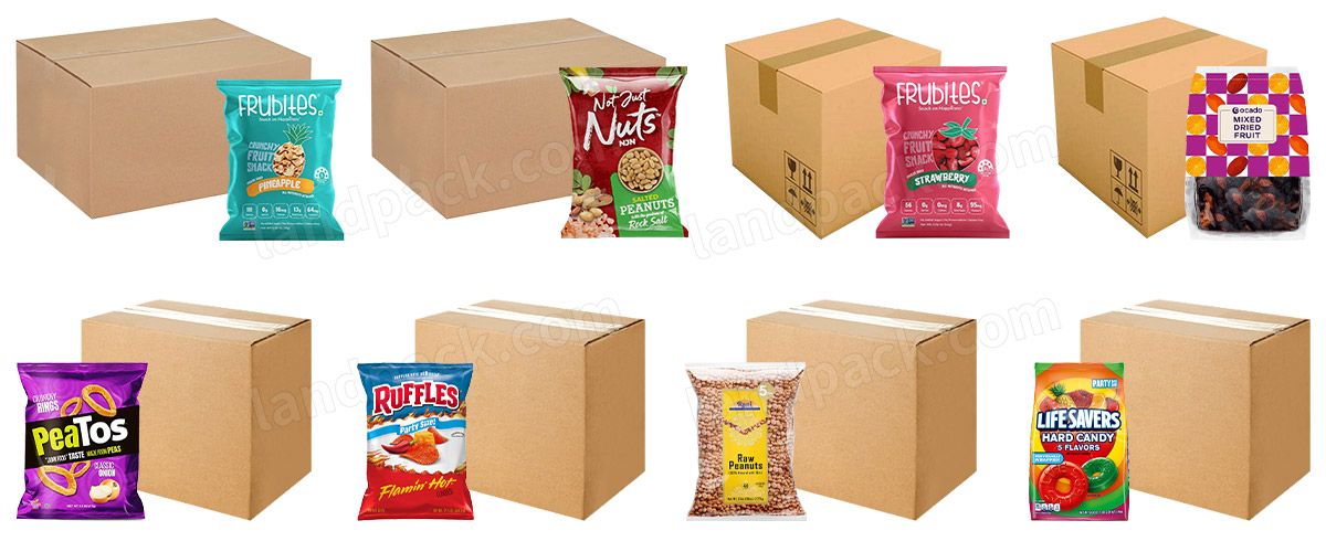 Fully Automatic Granular Pouch Cartoning Palletizing Packing System Machine Fully Automatic Granular Pouch Cartoning Palletizing Packing System Machine