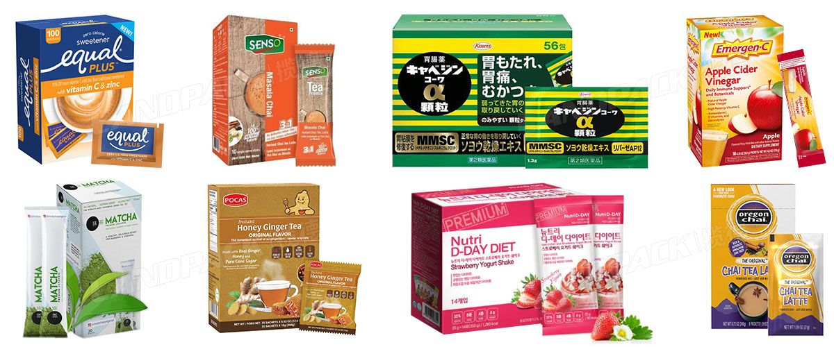 Automatic Multi Lanes Stick Sachet Powder Box Packing Machine Cartoning Machine Line Automatic Multi Lanes Stick Sachet Powder Box Packing Machine Cartoning Machine Line