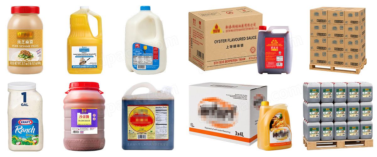 Fully Automatic Bottle Jar Liquid Packaging Systems Liquid Filling Cartoning Palletizing Line Fully Automatic Bottle Jar Liquid Packaging Systems Liquid Filling Cartoning Palletizing Line